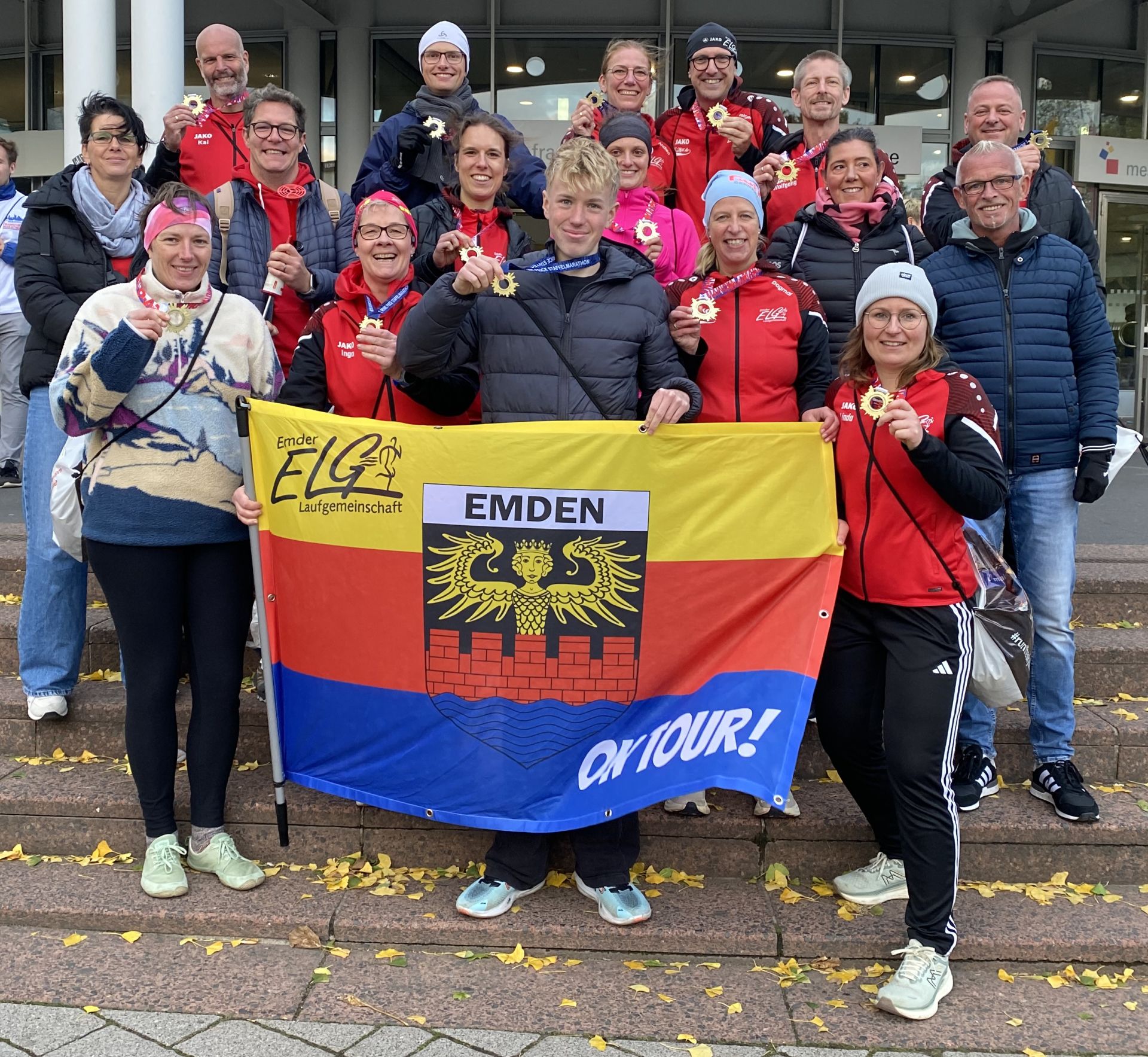 Emder Laufgemeinschaft beim Frankfurt Marathon